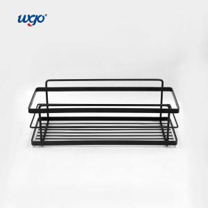 Wholesale SS201 Wall Bath Accessories Chrome Holder For Shower 10kg Loading Kitchen Wall Rack from china suppliers