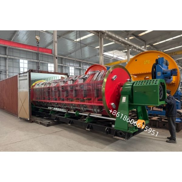 630mm Centralized Listing-Rigid Stranding Machine Long Length And Section Bare Aluminum and copper