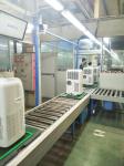 380V Outdoor Unit Air Conditioner Assembly Line With Galvanized Steel Pipe Fit