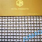 1m-6m Stainless Steel Architectural Decorative Fabric Crimped Weave Style