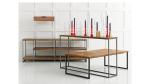 Durable 304 Stainless Steel Modern Furniture Metal Side Table