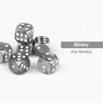 14mm 16mm D6 Engraved Board Game Dice Custom Logo