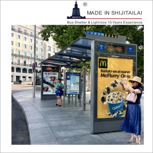 Wholesale Intelligent Waiting Bus WiFi W1.5m Stop Waiting Shed from china suppliers