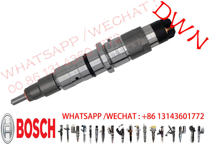 BOSCH GENUINE BRAND NEW injector 0445120125 0445120029 0445120125 0445120236 for Case Cummins Komatsu QSC QSL