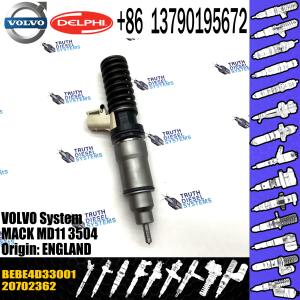 Wholesale original Diesel Fuel Injector 20702362 BEBE4D09001 BEBE4D33001 E3.18 for VOL / TRUCK from china suppliers