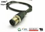 Waterproof Circular Power Connector Cable Assembly Custom Molded Cable