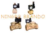 3/8" 0927100 Normally Closed Brass Solenoid Valve For Air Compressor