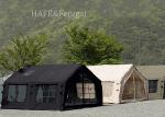 Army Green Air Inflatable Camping Tent 13.6 Outdoor Free Construction One Room