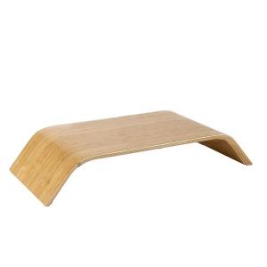 Wholesale Amazon hotsale Wooden Monitor Stand Riser,Laptop Computer Monitor Riser for PC Screen Desktop Wooden Screen Monitor Stand Riser from china suppliers