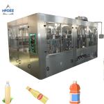Soft Drink Beverage Filling Machine 6000 BPH Filling Speed For PET Bottle