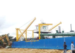 Wholesale Hydraulic Mud 18 Inch Self Propelled Cutter Suction Dredger With Strong Engine from china suppliers
