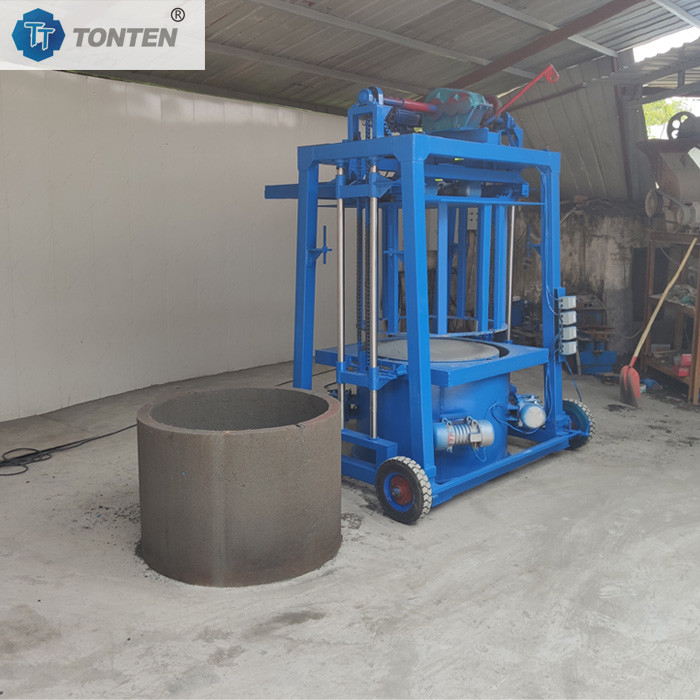 Round Well Brick Forming Machine Brick Making Machine For Drainage Construction