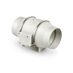 240V White 8 Inch 200 500 800 CFM Complete Round Bathroom Exhaust Fan with