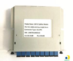 Wholesale 1x16 Plug-in Type SC UPC Fiber Optical PLC Splitter from china suppliers