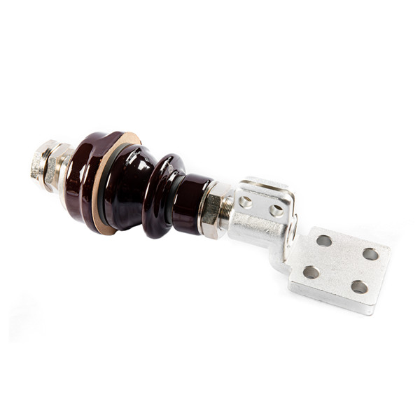 Durable Low Voltage Bushings / Brown Porcelain Insulator 1250A Thermal Resistance