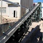 Carbon Steel Sludge Screw Belt Conveyor 300mm Discharge Screw Conveyor
