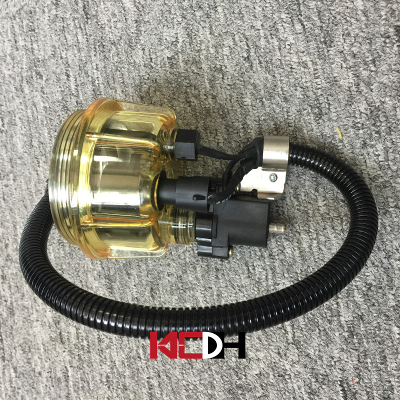 Truck Oil Water Separator Filter Heating Bowl 20771582 For 20998367 742086939 20514654