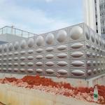 Mall / Mansion / Industrial Water Tank , Fire Weldable Bolted Steel Tanks