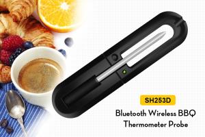 Wholesale Mini Wireless Probe Bluetooth Food Thermometer Quick Charge For Meat from china suppliers