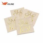 100% Pulp Disposable Party Paper Napkin West Theme 18gsm×2ply Multicolor