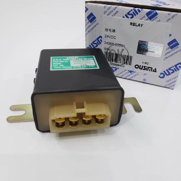 OUSIMA Switch Assembly 3436600501 Time Relay 34366-00501 For kobelco SK6