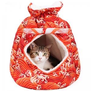 Wholesale Warm Cat Litter Cat Sleeping Bed With Shoulder Strap 580g from china suppliers