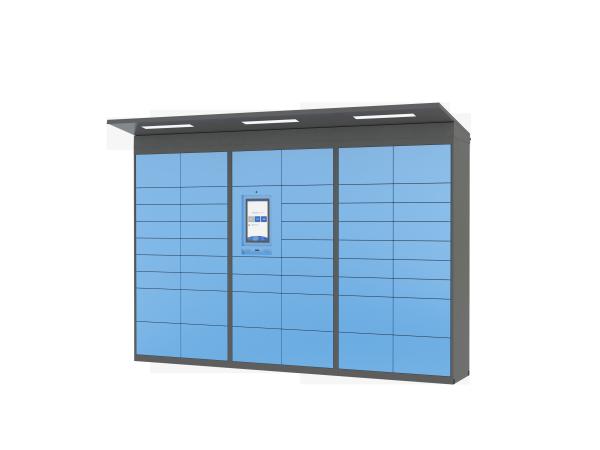 Smart Post Parcel Mailbox Delivery Electronic Locker For Home Or Online Shopping
