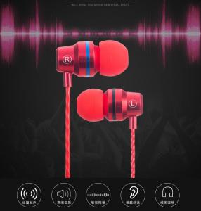 China Heavy Bassmic True Stereo Noise Cancelling Sport Earbuds For Running Driving Music Call Mp3 on sale