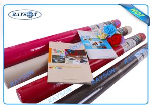 Wholesale AZO Free Red Non Woven TNT Fabric , Disposable Tablecloths 1m x 1m, 0.5m x 1.2m from china suppliers