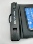 TPU PVC Waterproof Bag , 20.5cm Watertight Bag For Phone Green