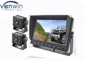 China 7'' 9'' 10'' 2 Splits AHD Car Display Monitor For 2 Channel Video Recording on sale