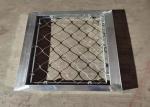 Bridge Flexible Stainless Steel Cable Netting Anti Alkali 3.0 Mm Wire