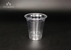 Wholesale 8 Oz / 16 Oz Clear Plastic Cups Customized UV Printing Leak Proof from china suppliers