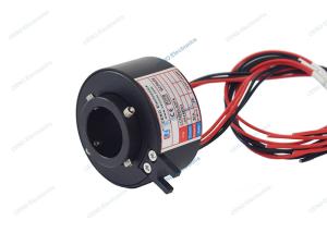 Wholesale Hollow Bore Electrical 500rpm Power Slip Ring With Through Hole Electric Collector from china suppliers