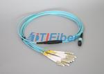 Fan – Out 8 Core Single Mode MTP / Mpo Trunk Cable Fiber Patch Cord
