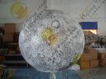 3m Eye-Catching Inflatable Lighting Balloon , 0.18mm thinkness helium quality