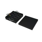 Chocolate Gift Box with Clear Inside Tray and Paperboard Rigid Boxes Luxury
