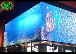 Wholesale Outdoor RGB P10 Waterproof 90 Degree Corner Digital LED Display Wall from china suppliers