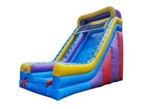 Wholesale Kids Funny Giant Inflatable Dry Slide , Customized Outdoor Games Blow Up Slide from china suppliers
