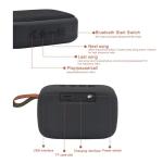 Fabric 3D Stereo Mini Bluetooth Speaker Dj Sound Box Bass FM TF Card