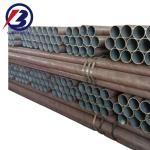 ROUND Section Shape Hot Rolled ASTM A106C Black Coated Carbon Steel Pipe Sch40
