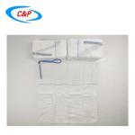 White Cesarean C Section Surgical Drapes EN13795 certificated
