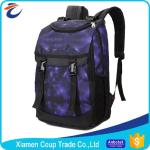 College Student Shoulder Bag / Polyester School Bags Humanized Internal