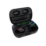 Small In-Ear Bluetooth Binaural Earphone TWS Wireless Stereo Headphone with LED