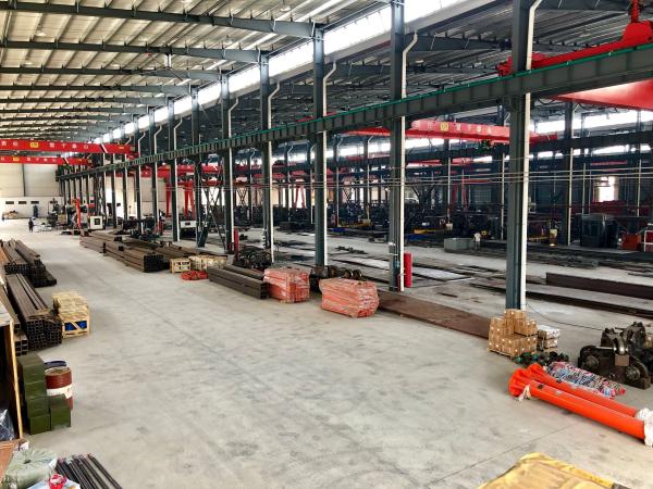 QD 16T-22.5m Double Girder Overhead Cranes for Factories / Material Stocks /