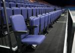 Arts Venues Indoor Bleacher Systems With Armrests Automatically Fold Away