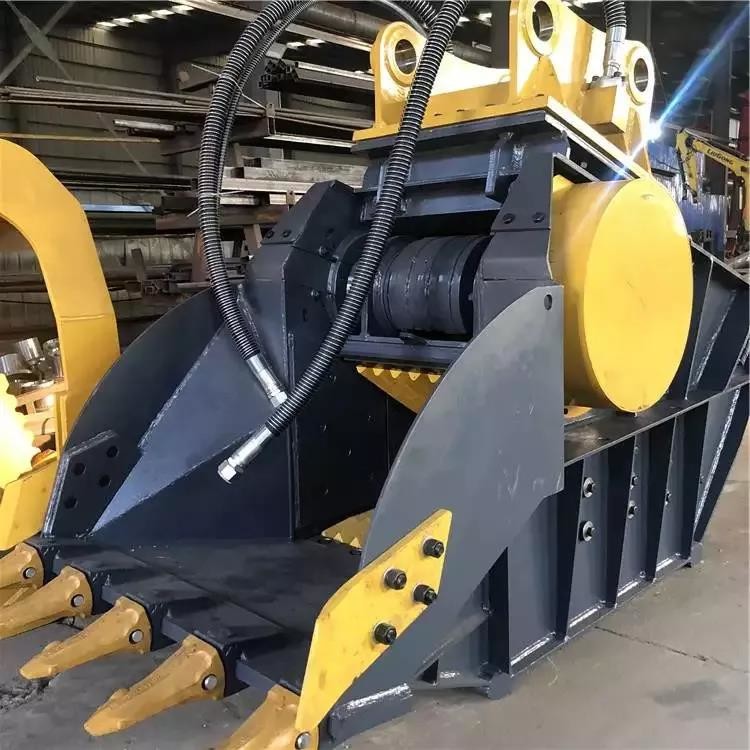Q355b R320 Excavator Severe Bucket Heavy Duty 1100mm Length