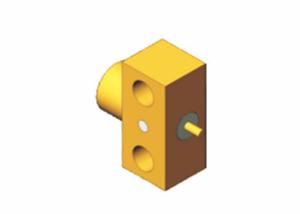 Wholesale SMP Type Male Flange Mount Full Detent RF Connector With Superior Performance And Reliability from china suppliers