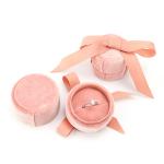 Hanhong Tiandi Flannel Cloth Ring Box for Jewelry Packaging 5*4.5*5cm Plastic