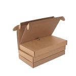 Degradable Corrugated Gift Box Shipping Kraft Easy Fold Mailers Full Protection